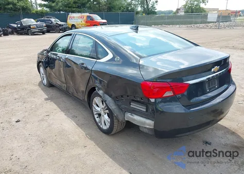 2015 Chevrolet Impala 1Lt из США, поврежденный, VIN 2G1115SL2F9249672